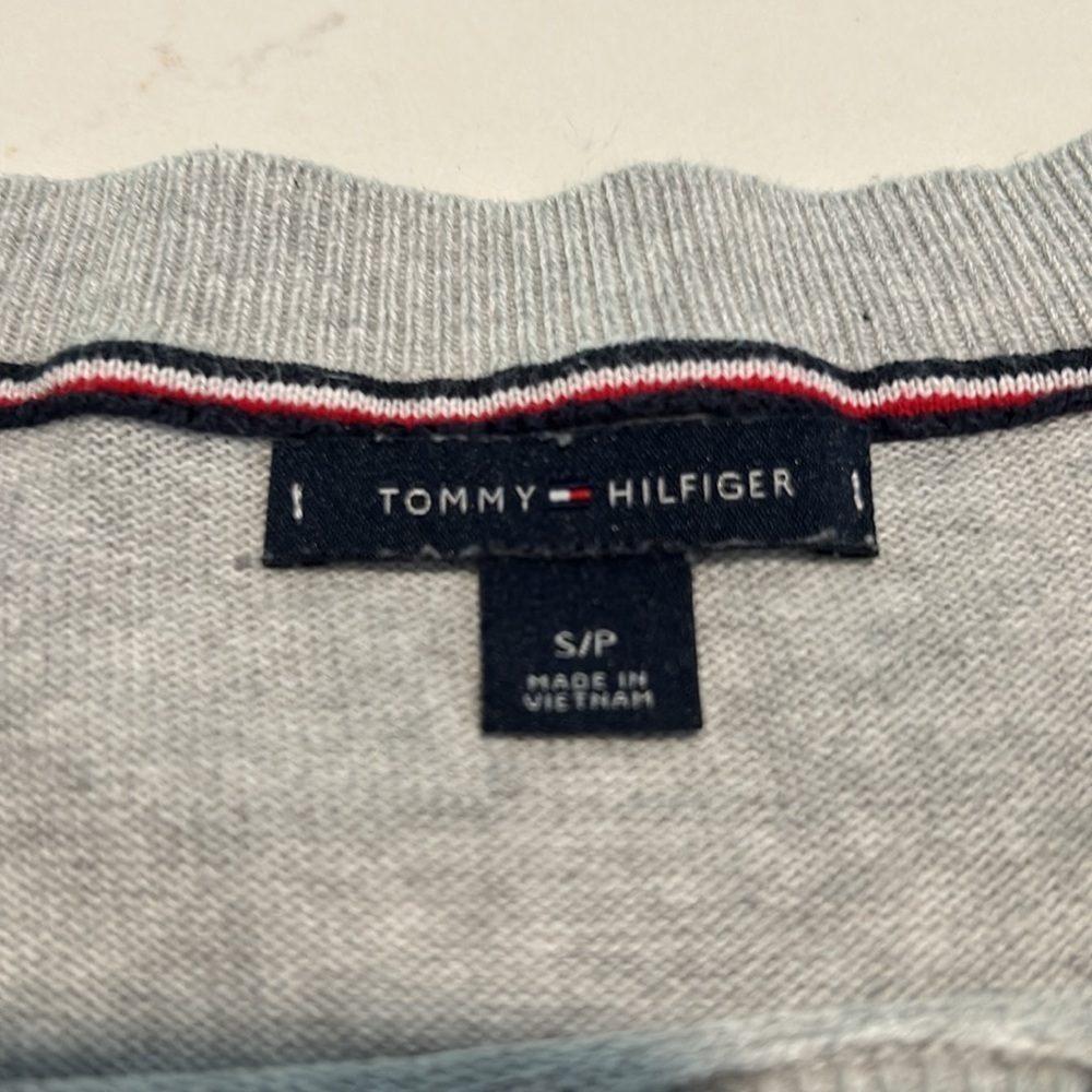 Tommy Hilfiger Bundle Size Small Blue/White Striped Tank Top and polka dot knit - Picture 10 of 10